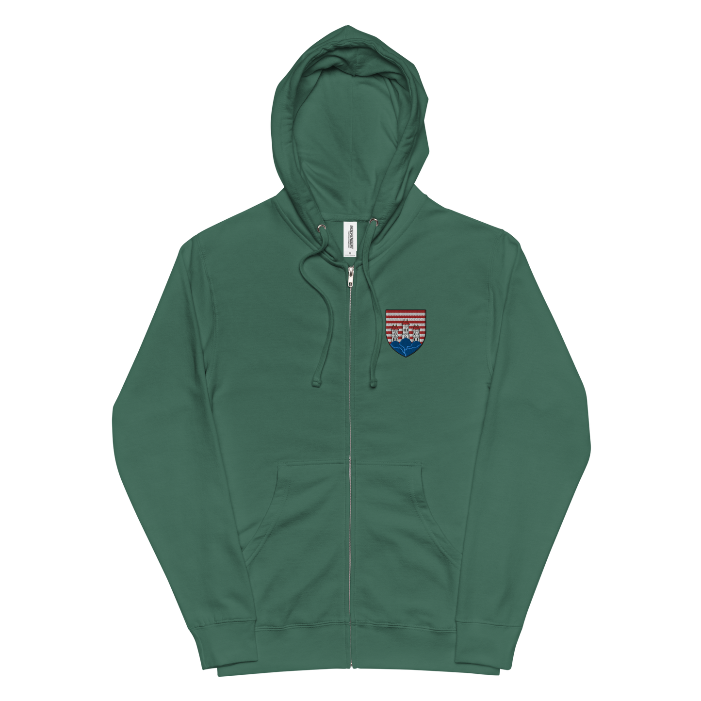 M. Laser History Zip-up Hoodie